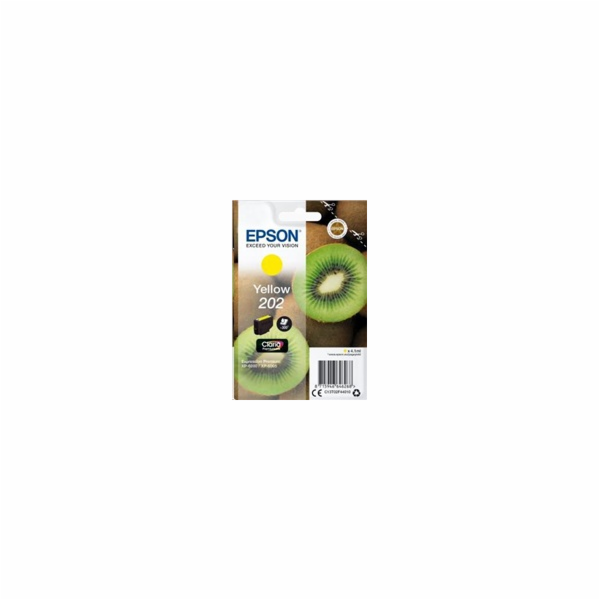 EPSON ink bar Singlepack "Kiwi" Yellow 202 Claria Premium...