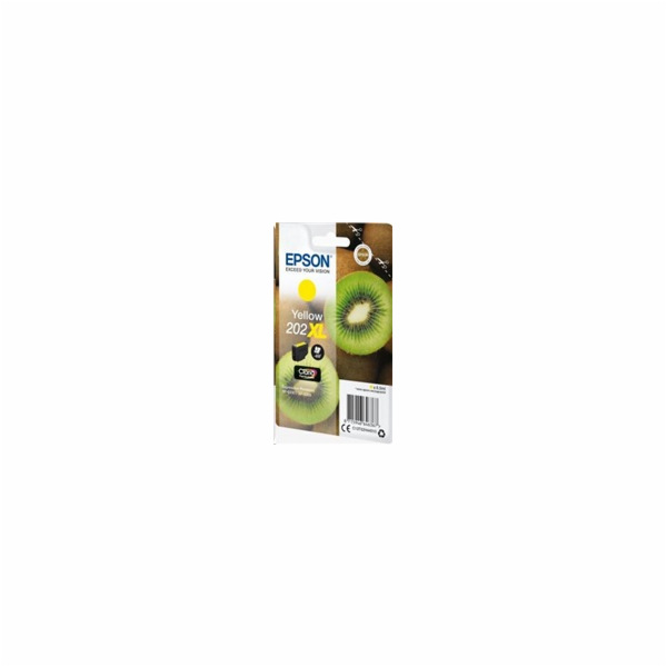 EPSON ink bar Singlepack "Kiwi" Yellow 202XL Claria Premi...