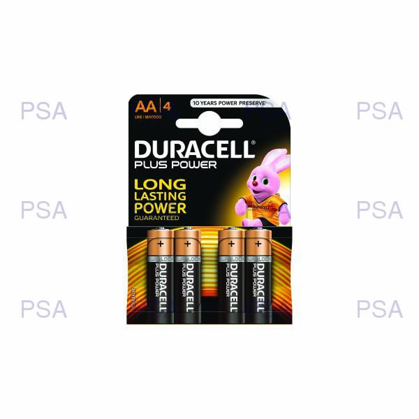 Duracell MN1500B4 Duracell Plus AA 4 Pack