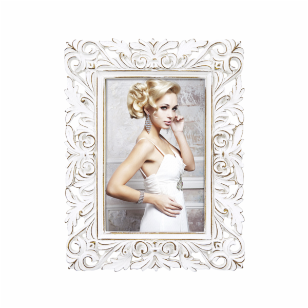 ZEP Avery                  13x18 Resin Portrait white EM4157