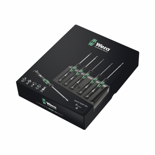 WERA 2067/6 sada šroubováků torx