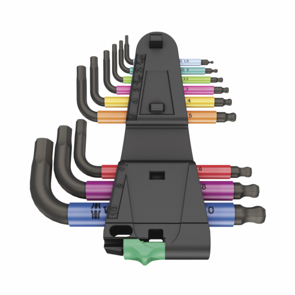 WERA 950/9 Hex-Plus Mulitcolour 2