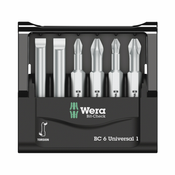 WERA Bit-Check 6 universal 1