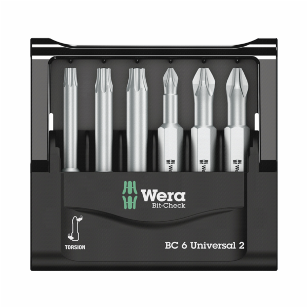 WERA Bit-Check 6 universal 2