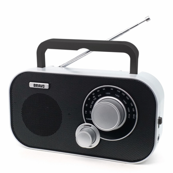 PŘENOSNÉ RÁDIO B-5184 ČERVENÉ  CT-2389