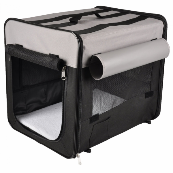 Flamingo Přepravka pro psy Smart Top Plus  černo-šedá 109...