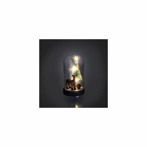 Retlux RXL 318 Vánoční osvětlení kopule malá 3LED srna WW
