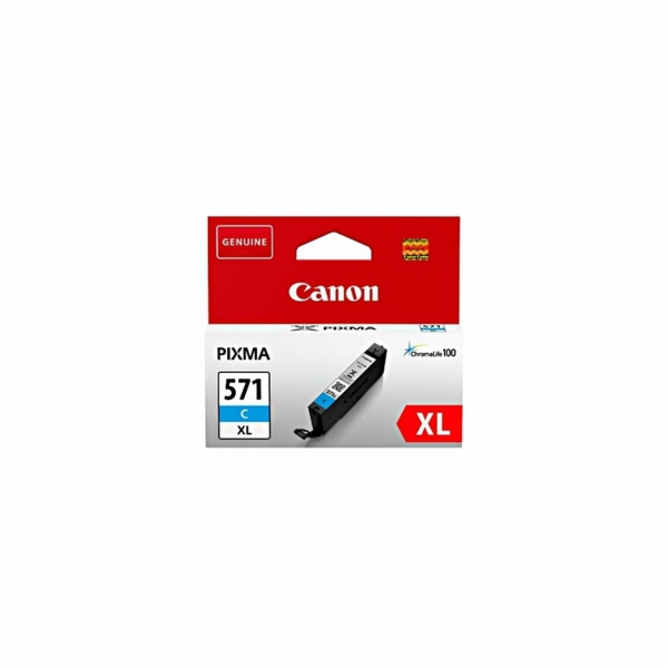 CANON CARTRIDGE CLI-571XL C azurová pro PIXMA MG575x, MG6...