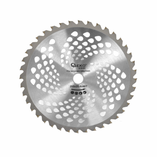 GEKO Kotouč vidiový 255x25,4 mm, 40T GEKO