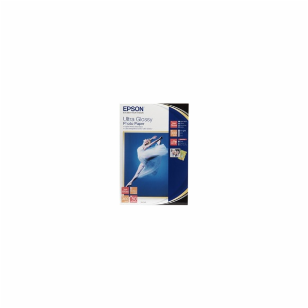 EPSON Ultra Glossy Photo Paper 10x15,300g(50listů)