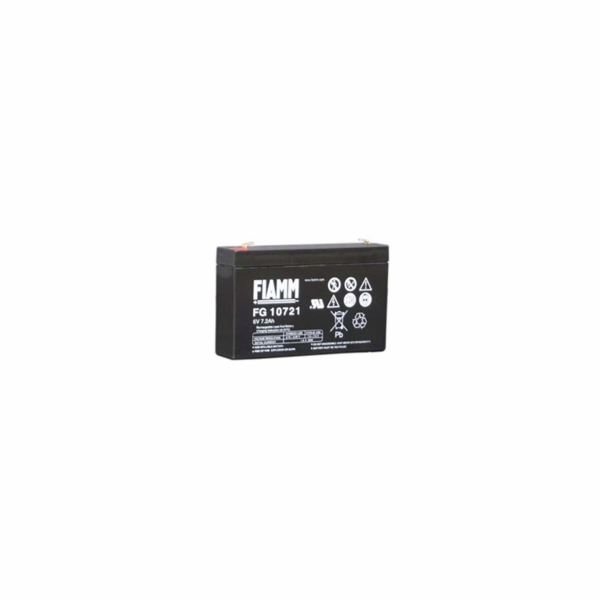 Fiamm olověná baterie FG10721 6V/7,2Ah