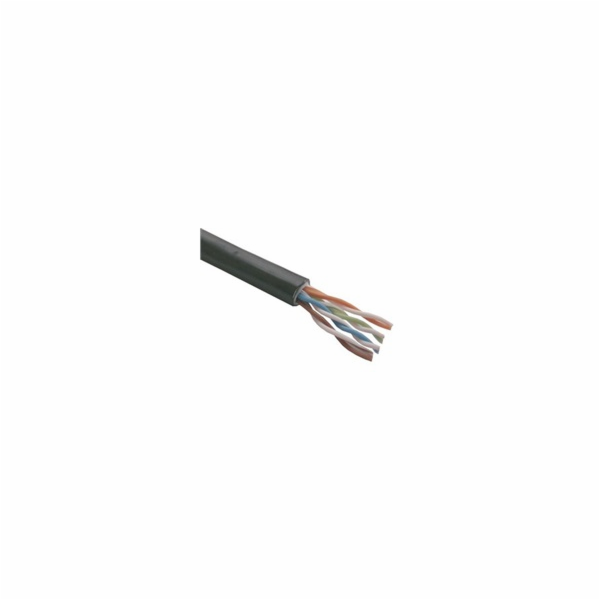UTP kabel PlanetElite, Cat5E, drát, dvojitý venkovní PE+P...