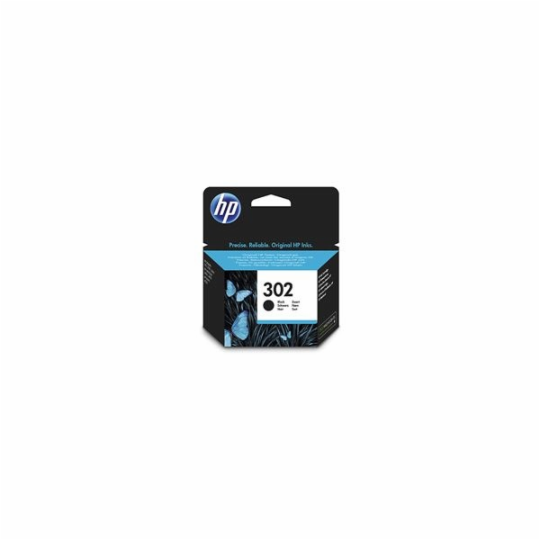 HP 302 Black Original Ink Cartridge, , F6U66AE (190 pages)