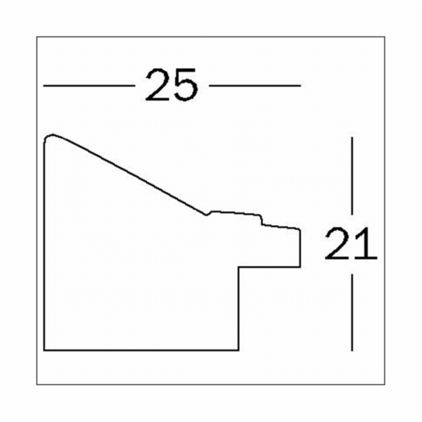 Walther Chalet             20x30 plast cerna EL030B