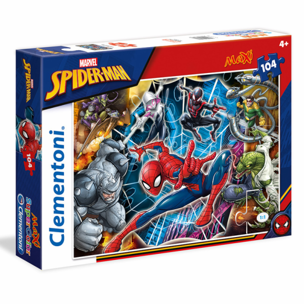 Clementoni Supercolor Maxi - Marvel Spiderman, puzzle