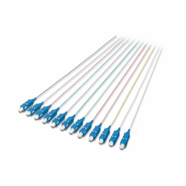 Digitus SC Fiber Pigtail , Loose Buffer, 09/125 µ 12 Pcs....