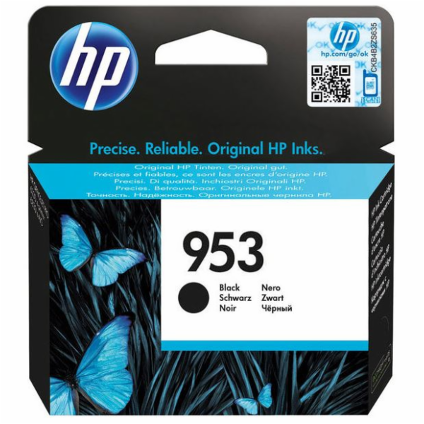 HP 953 originální inkoustová kazeta černá L0S58AE HP inko...