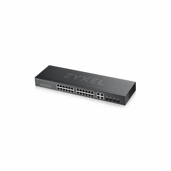 Zyxel GS1920-24V2 28-port Gigabit WebManaged Switch, 24x ...