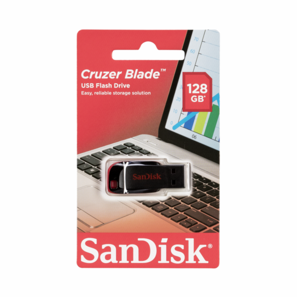 SanDisk Cruzer Blade       128GB SDCZ50-128G-B35 B667065