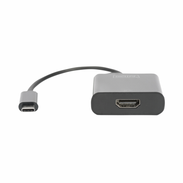 DIGITUS USB Type-C HDMI grafický adaptér 4K/30Hz cerný