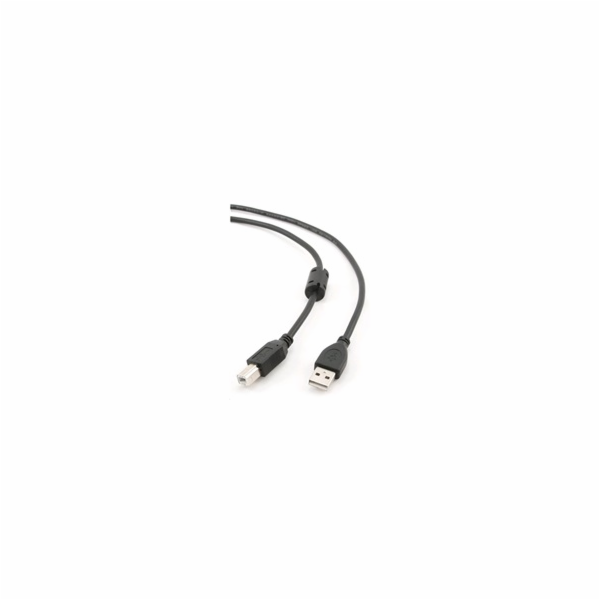 GEMBIRD Kabel USB 2.0 A-B propojovací 1,8m Premium (černý...