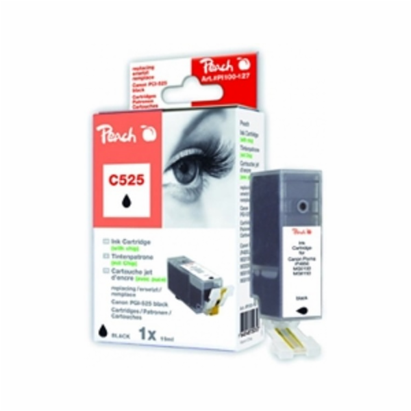 PEACH kompatibilní cartridge Canon PGI-520BK, Black, 19 ml