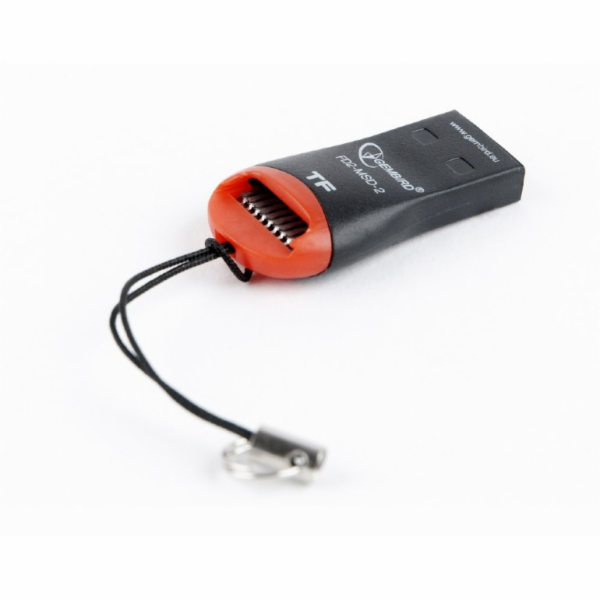 GEMBIRD Čtečka karet microSD FD2-MSD-3, USB