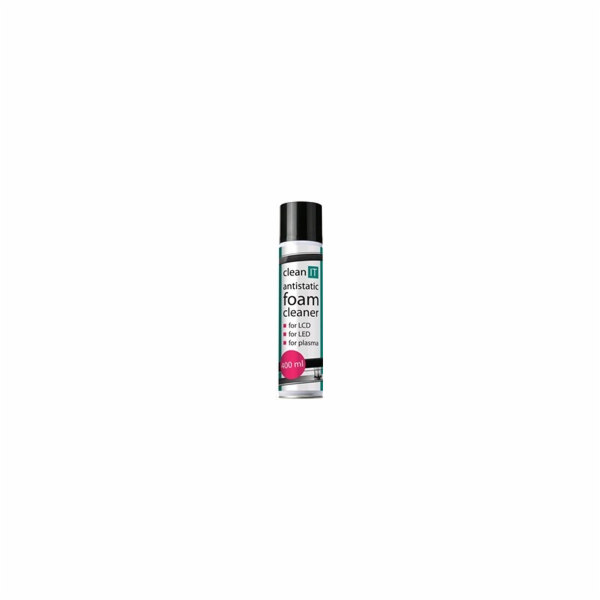 CLEAN IT Antistatická čistící pěna na obrazovky 400ml
