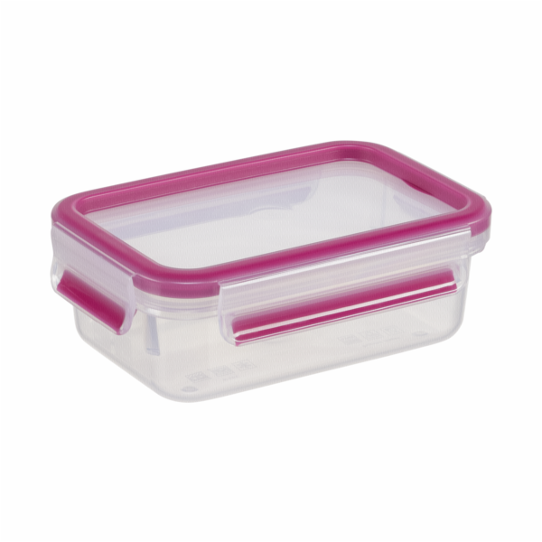Emsa Food Clip&Close 515582 transp./růžová 0,55l 3x sada
