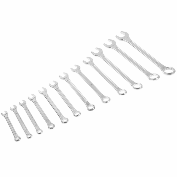 GEKO Očkoploché klíče, sada 12ks, 6-22mm GEKO