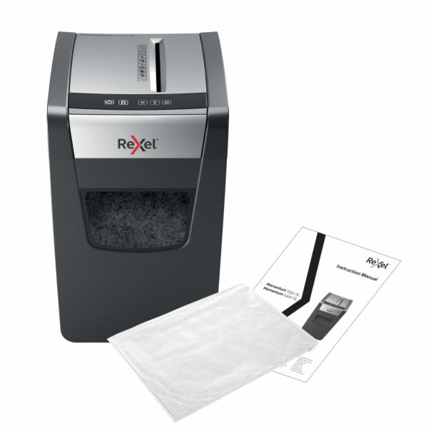 Rexel Momentum X312-SL skartovačka Na malé částice Černá,...