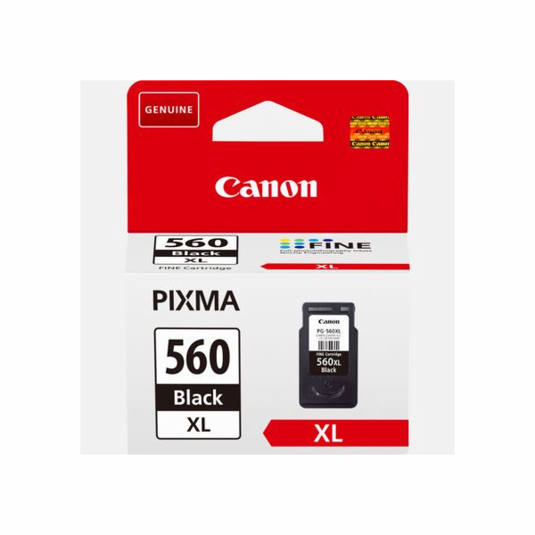 Canon inkoustová náplň PG-560 XL/ černá