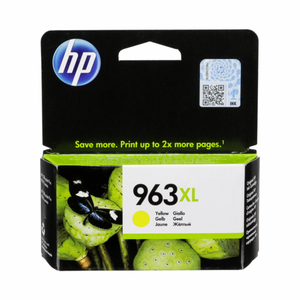 HP 963XL originální inkoustová kazeta žlutá 3JA29AE HP 96...
