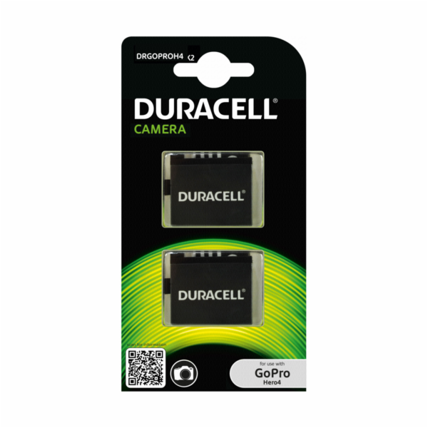 1x2 Duracell Li-Ion aku 1160mAh pro GoPro Hero 4