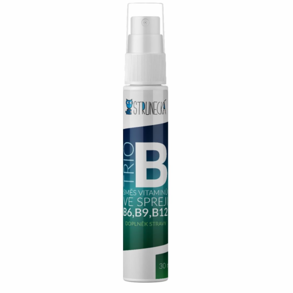 Strunecká Trio B - kombinace vitaminů B6, B9, B12 ve spre...