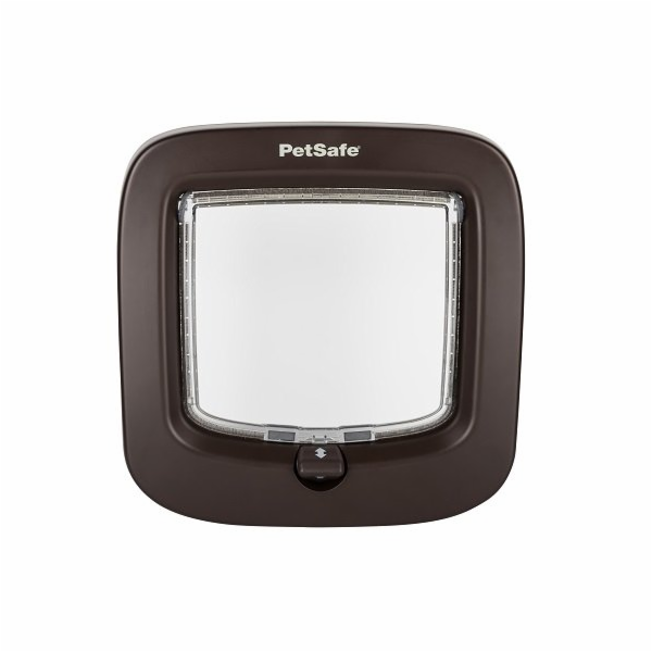 PetSafe Manuální dvířka pro kočky a psy DeLuxe hnědé