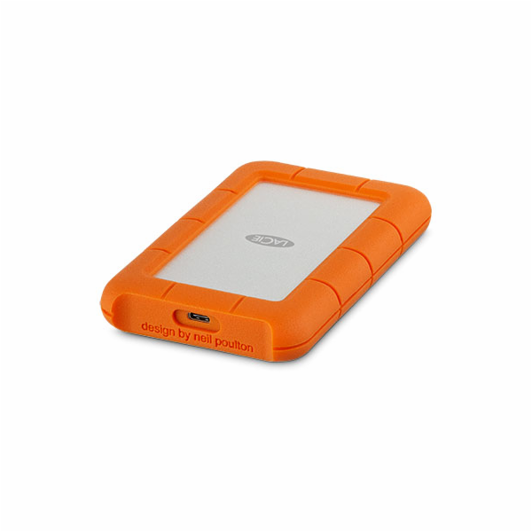 LaCie HDD Externí Rugged 2.5" 5TB - USB-C, Oranžová