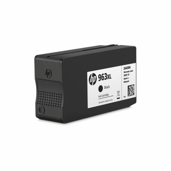 Inkoustová náplň HP 963XL černá (black, 2000p) pro HP Off...
