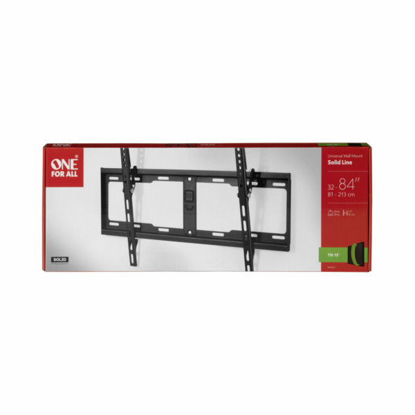 One for All TV Wall mount 84 Solid Tilt