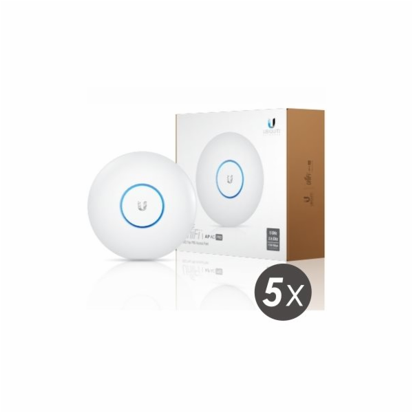 UBNT UniFi AP AC PRO 5-PACK (bez PoE!)  [vnitřní/venkovní...
