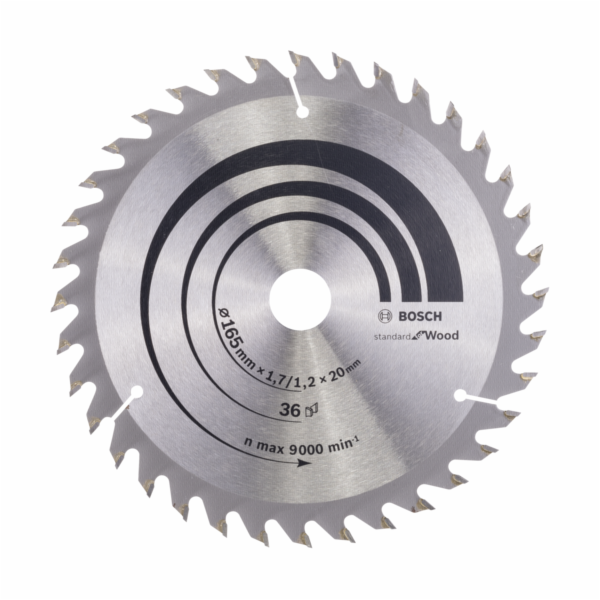 BOSCH Pilový kotouč Optiline Wood, 165x1,7/1,2 mm 2.608.6...