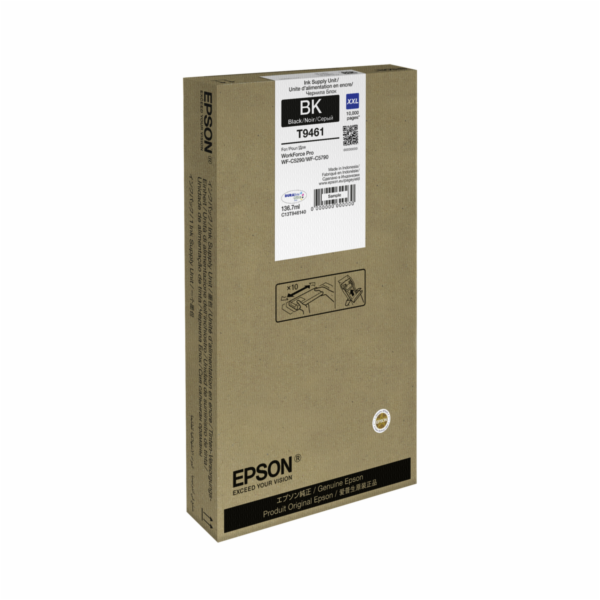 EPSON Ink čer WF-C5x90 Series Ink Cartridge XXL Black 136...