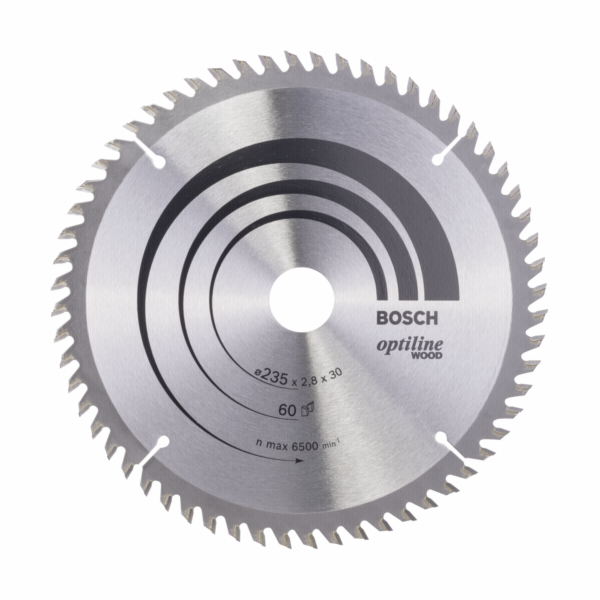 Pilový kotouč Bosch PRO Wood, O 235mm, 60Z