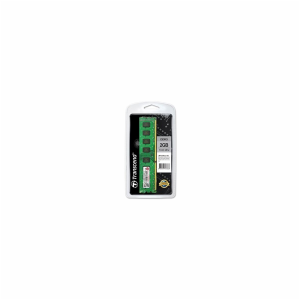 Transcend paměť 2GB DDR3 1333 U-DIMM (JetRam) 2Rx8 CL9