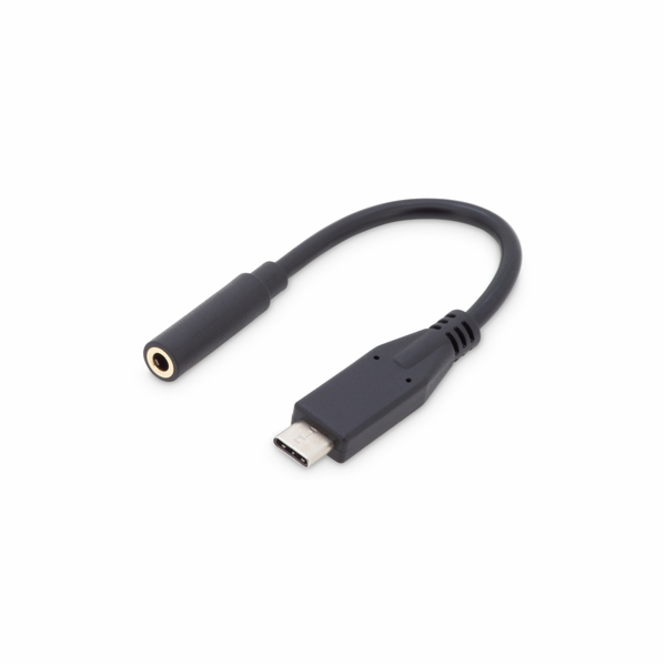 Digitus Kabelový audio adaptér USB typu C, typ C - 3,5 mm...