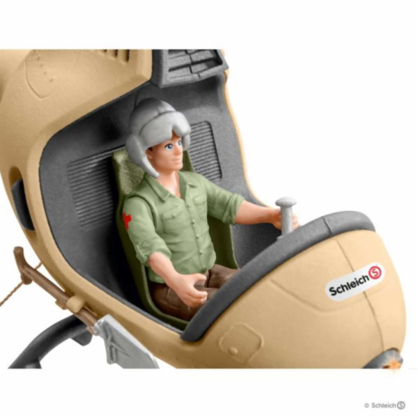 Schleich 42476 Wild Life Animal rescue helicopter