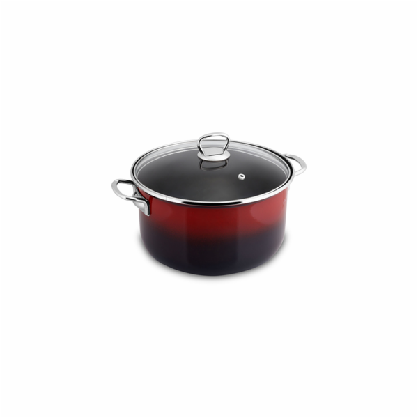Lamart LT1184 Smaltovaný kastrol EMAIL, 5,5 l
