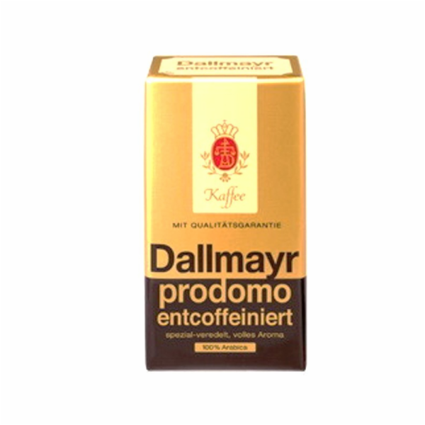 Dallmayr Prodomo bez kofeinu mletá káva 500 g (Entcoffein...