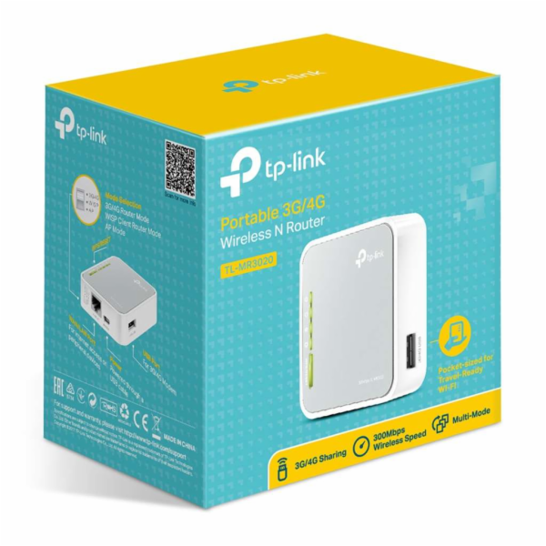 TP-LINK TL-MR 3020 Portable Wireless N Router