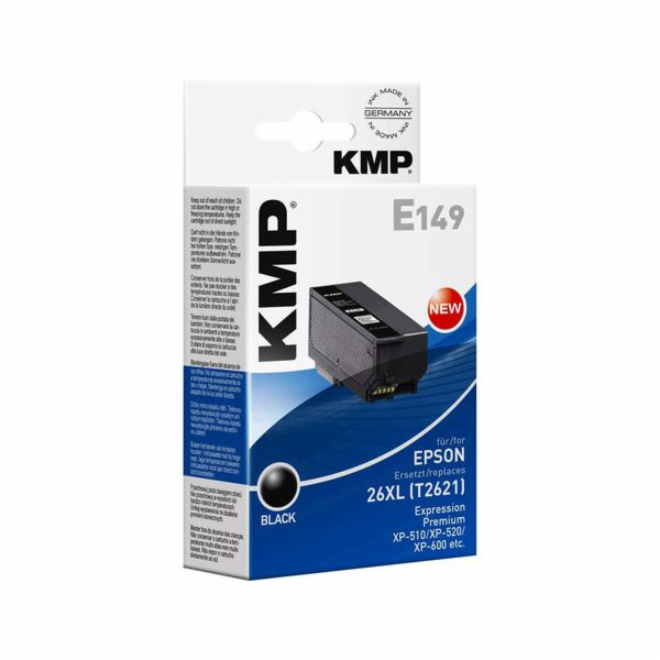KMP E149 cartridge cerna kompatibilni s Epson T 2621
